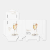 Ballotins Perles Et Fête des mariées Élégante De Prosecco (Déplié)