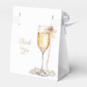 Ballotins Perles Et Fête des mariées Élégante De Prosecco (Arrière)