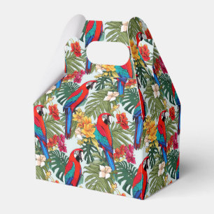 Ballotins Perroquets de plage mignons motif tropical