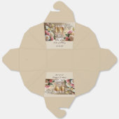 Ballotins Personakised Wedding Favor Box (Déplié)