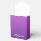 Ballotins Personalisé violet ombre (Ouvert)