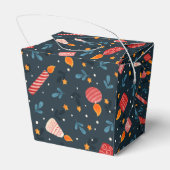 Ballotins Personalize dark Festive mixed Candles Holiday Box (Arrière)