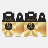 Ballotins Personalized 50th Birthday Party Favors, Birthday (Déplié)