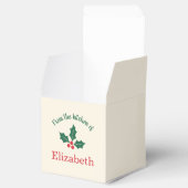 Ballotins Personalized Christmas Holiday Kitchen Holly Berry (Ouvert)