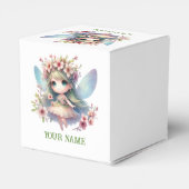 Ballotins Personalized Cute Fairy & Floral Wreath (Arrière)
