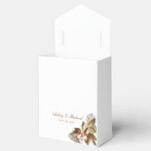 Ballotins Personalized Gold Botanical Wedding (Ouvert)