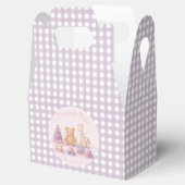 Ballotins Personalized Lavender Gingham 1st Birthday  (Ouvert)