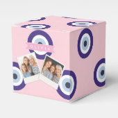 Ballotins Personalized Pink Evil Eye Pattern Gifts With Name (Verso)