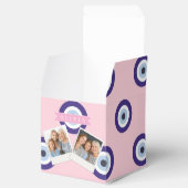 Ballotins Personalized Pink Evil Eye Pattern Gifts With Name (Ouvert)