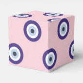 Ballotins Personalized Pink Evil Eye Pattern Gifts With Name (Arrière)