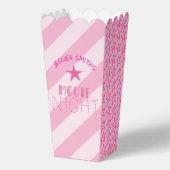 Ballotins Personalized Pink Movie Night Popcorn Box (Recto)