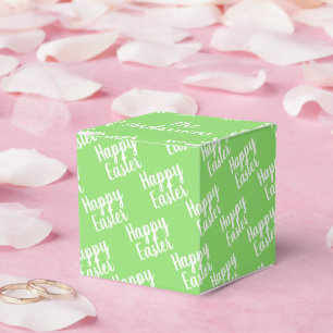 Ballotins Personnalisable Happy Easter Green