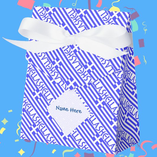Ballotins Personnalisation bleue du drapeau grec Hellas