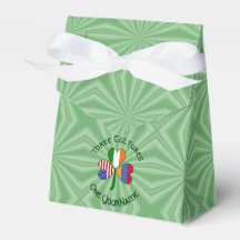 Personnalisation du Shamrock irlandais irlandais a