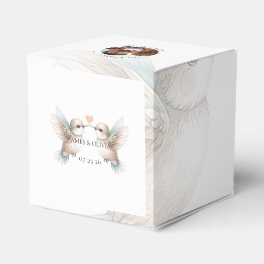 Ballotins Personnalisé Adorable Mariage Ajouter Votre Photo (Arrière)