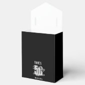 Ballotins Personnalisé Black moderne 50e N'importe quel âge  (Ouvert)