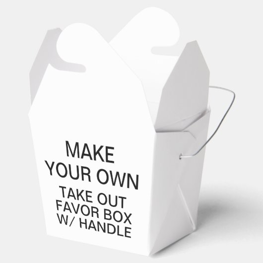 Ballotins Personnalisé Emporter le Ballotin avec poignée (Ouvert)