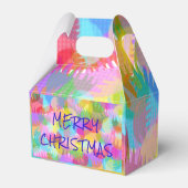 BALLOTINS PERSONNALISÉ JOYEUX DE COULEUR ÉPARGNÉE NOËL (Arrière)