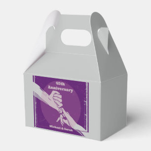 Ballotins Personnaliser anniversaire couple romantique main