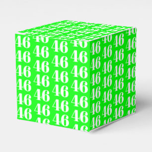 Ballotins Personnaliser avec/Initial, Numéro blanc néon ca