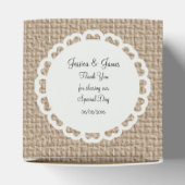 Ballotins Personnaliser la boîte de préférence de mariage (Haut)