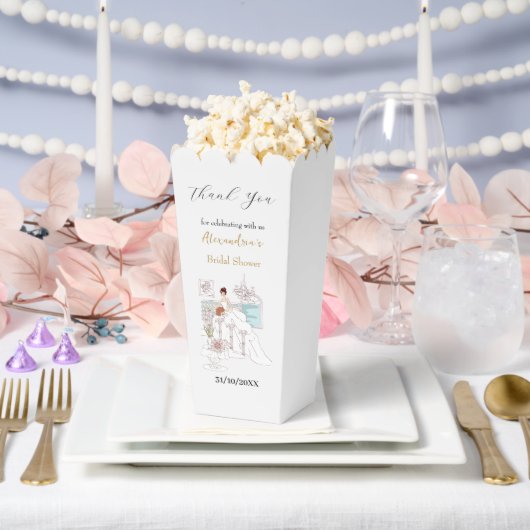 Ballotins Personnaliser la robe de shower de mariée Merci (Mariage)