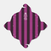 Ballotins Personnalized KEEP CALM and Your Text on Pink (Déplié)