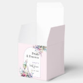 Ballotins Pétales & Prosecco Arche Fleurie pour une Baby Sho (Ouvert)