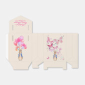 Ballotins Peter le lapin avec des papillons et des ballons (Déplié)