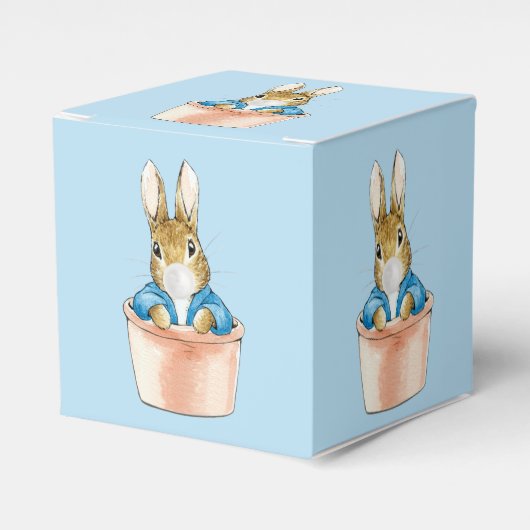 Ballotins Peter le lapin en pot blanc Bubble gomme (Verso)