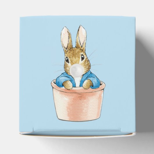 Ballotins Peter le lapin en pot blanc Bubble gomme (Haut)