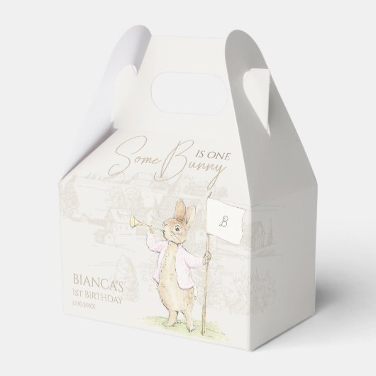 Ballotins Peter le lapin Un Baby shower lapin (Verso)