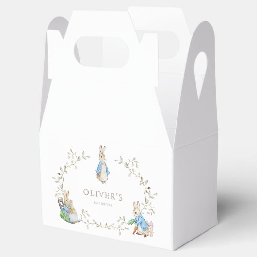 Ballotins Peter Rabbit Beatrix Potter Verdure Aquarelle (Ouvert)