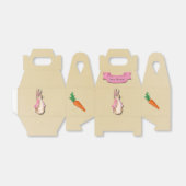 Ballotins Peter Rabbit Flopsy rose fille Baby shower (Déplié)