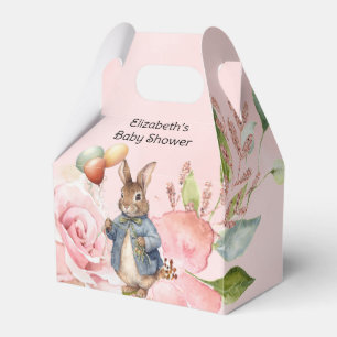 Ballotins Peter Rabbit Watercolor Baby shower fille