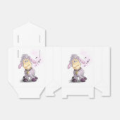 Ballotins Petit agneau avec Bell - Ajouter votre texte / nom (Déplié)