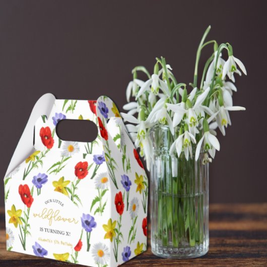 Ballotins Petit Anniversaire de enfant Fleur sauvage