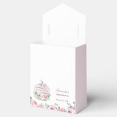 Ballotins Petit Baby shower Citrouille rose (Ouvert)