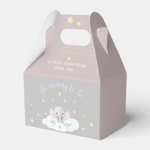 Ballotins Petit Baby shower d'arachide Eléphant rose