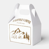 Ballotins Petit baby shower d'aventure de camping-car (Arrière)