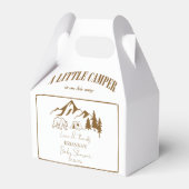 Ballotins Petit baby shower d'aventure de camping-car (Verso)