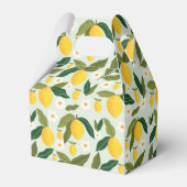 Ballotins Petit Baby shower de citron jaune doux (Arrière)