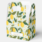 Ballotins Petit Baby shower de citron jaune doux (Ouvert)