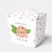 Ballotins Petit Baby shower de Pêche doux "Merci" (Arrière)