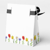 Ballotins Petit Baby shower Fleur sauvage (Arrière)