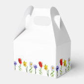 Ballotins Petit Baby shower Fleur sauvage (Arrière)