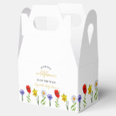 Ballotins Petit Baby shower Fleur sauvage (Ouvert)