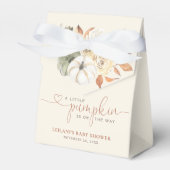 Ballotins Petit Baby shower Floral Citrouille (Verso)