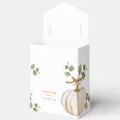 Ballotins Petit Baby shower Merci Citrouille (Ouvrir)