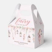Ballotins Petit Baby shower rose Enchantée Fée (Arrière)